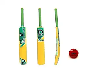 JRS Plastic Cricket bat with Ball for Boys & Kids 4-5 Year
