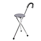 gayy 1pc Adjustable Folding portÃ ¡Til Massage Foot trãpode atenciã Stool³ n of the Health of Travel bastã Chair Seat³ n For The Old Man grey