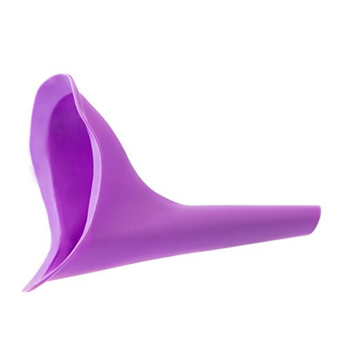 KOBERT GOODS – Frauenurinal Urinal für Frauen für sicheres Urinieren im Stehen oder Hocken, mit wasserdichten Aufbewahrungsbeutel, aus flexiblem Silikon Frauenurinal für unterwegs - 9