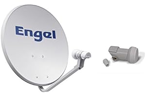 ENGEL AXIL Engel AN7036D - Antena parabólica metálica, 80 cm