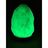 Mini lampada a sale naturale fatta a mano 1 kg/lampada al sale dell'Himalaya/LED 7 colori bianco sale/lampada a LED ZAFA del 