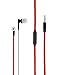 Chevron In-Ear Earphones Red Headphone Hands-free with Mic For All 3.5mm Supported Mobile & Gadgets RS.149.00