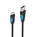 Produktbild Typ C 3.0 Kabel USB C Kabel von FQIAO 5 Gbps High-Speed Syncing Transfer und Charge Durable Flexible PVC-Abdeckung verstärken Design für Samsung Galaxy S8 Samsung Galaxy S8 Plus Apple neue Macbook, ChromeBook Pixel, Nexus 5X / 6P, Lumia950 / 950XL und andere USB C Geräte-1.5m schwarz