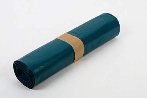 Funny LDPE-Regenerat Müllsäcke, blau, gerollt, 120 l, Typ 100, 1er Pack (1 x 150 Stück) - 2