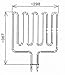 Produktbild Heizstab SEPC 65/2670 Watt,zum 8,0 kw Sauna Ofen, Helo, auch zu Harvia oder Lagerholm (LG-Nr.023)