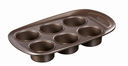 PYREX Moule 6 muffins Asimetria 29x18 cm marron