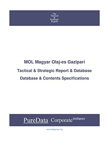 Mol Magyar Olaj Es Gazipari Tactical Strategic Database Specifications Frankfurt Newex Perspectives Tactical Strategic Germany Book 5416