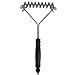 Produktbild SSXD Edelstahl-Reinigungsbürste BBQ Cleaner Brush Kitchen Cooking Tool Grillwerkzeuge (Color : Black)