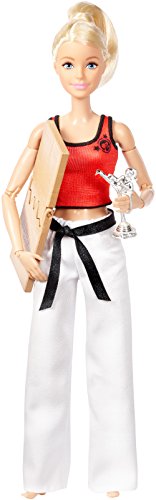 Price comparison product image Barbie DWN39 made to Move Martial Artist Doll