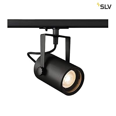 SLV QPAR51 Spot Euro Track en aluminium avec adaptateur 1 P Noir 25 W
