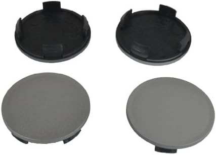 4 * 56mm Alloy Wheel Flat Centre Caps Kia Mazda Toyota Mitsubishi Daewoo Subaru