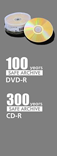 CD-R GOLD 24ct 700 MB Falcon , für Langzeit-Archivierung in Cake Box 10 StK. - 2