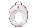 BABYBJÖRN Toilet Trainer (Snow White/Bright Red)