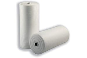 TotalPack Jiffy Rouleau de film en mousse de marque, idéal pour emballage, déménagement, isolation, sous-couche de protection (500 mm x 100 m)