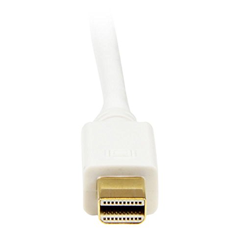 StarTech 90cm Mini DisplayPort™ auf DVI Kabel (Stecker/Stecker) – mDP zu DVI Adapter / Konverter für PC / Mac – 1920×1200 – Weiß - 5
