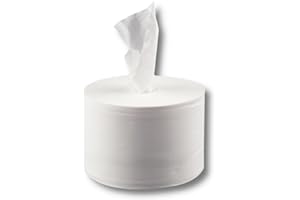 HO HIGIENE ONLINE Papel higiénico Industrial de extracción Central. Rollo Mini 500Grs. Válido para portarrollos de dispensación controlada. (6 Rollos)