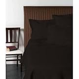 Vision Drap plat Noir - 270x300cm - 100% coton