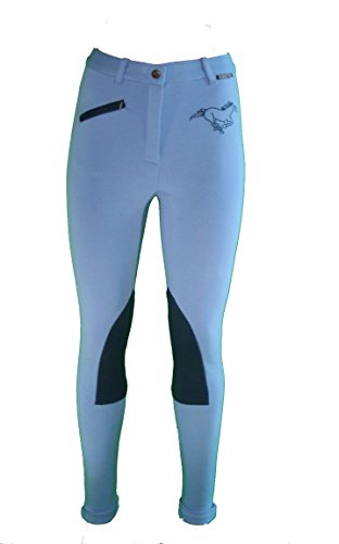 Gorringe-Ladies-Contrast-Jodhpurs-Cornflower-Blue-28-Regular