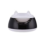 1.5L GRAN CAPACIDAD - aproximadamente 21 * 21 * 14cm / 8.27 * 8.27 * 5.51 in, 1.5L de gran capacidad, adecuado para perros pequeños y medianos, gatos y conejos, etc.