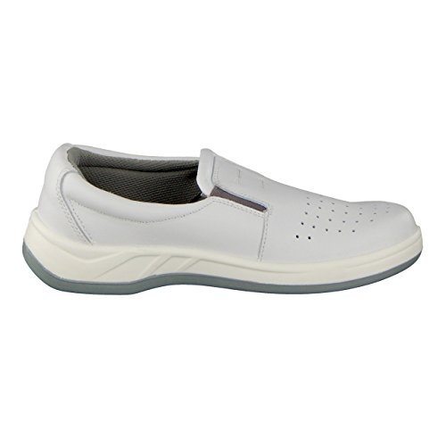 Best Medical+ Damen ESD Berufsschuh Slipper weiss - 2