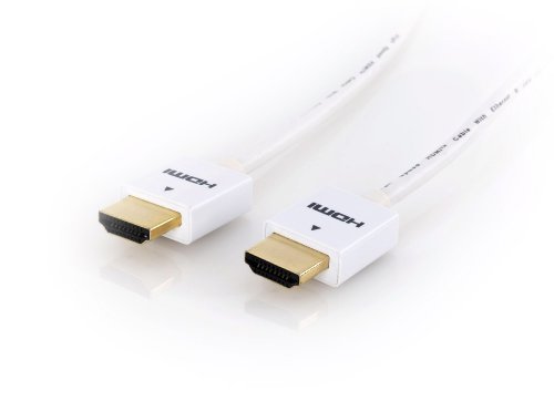 deleyCON 1m HDMI Kabel SLIM High Speed mit Ethernet (Neuster Standard) 3D 4K ULTRA HD SUPER flexibel - 4