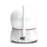 Sumpple Wired/Wireless Baby Video Überwachungskamera (HD 720P)/ Zwei-Wege-Audio, Nachtsicht, Pan/Tilt, Musik, Bewegungerkennung/Stimme hören/Messung von Temperatur u. Luftfreucgtugkeit/ Unterstützt iPhone, iPad, Android-Handy oder PC, Rosa - 4