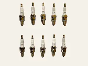 CHARVI SALES spark plug for splender,shine,cd deluxe,yuga passion all models of hero honda spark plug for shine, splendor, yuga, cd all models of hero honda Copper Spark Plugs(pack of 10)