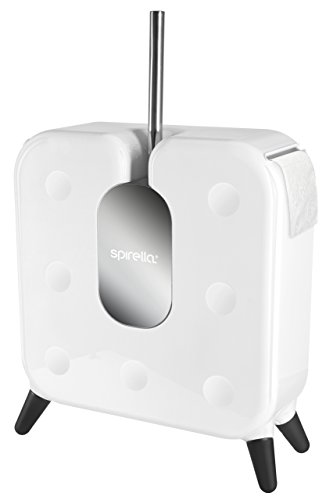Spirella 1017829 Cube White Freestyler Badaccessoires, ABS, 52.5 x 37 x 14 cm