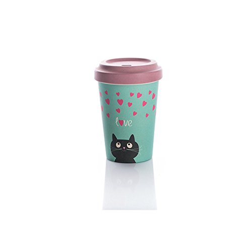 Coffe to go Becher Bamboo Cup (Kitty Love) - 2