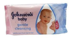 Johnson's Baby Gentle Cleansing 56 Wipes (Pack of 6)