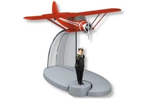 DATAPRICE Tintin 29562 – Avion rouge du professeur Halambique. Le cèdre d'Ottokar. Échelle 1:100.