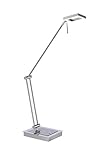 Tastdimmer Paul Neuhaus Tischleuchte, 1 x LED-Board / 5 W / 3000 K, Innenleuchte, IP20, stahl 4434-55