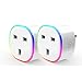 Produktbild Drahtlose Bluetooth-Fernbedienung Steckdosenlampe, Haushaltsgeräte & Smart Home, Britische Standardsteckdose Wifi Handy Timing Schaltsteckdose (2 Pack)