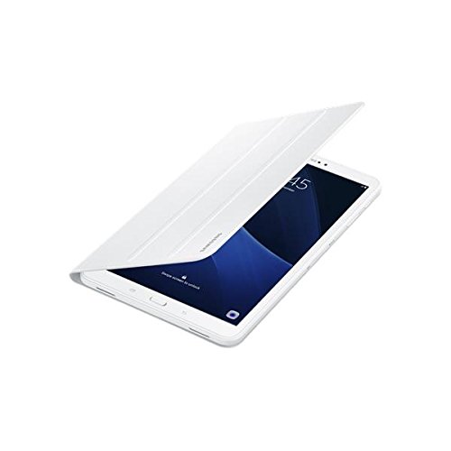 SAMSUNG Book Cover f  r Galaxy Tab A 10 1  2016  Schutzh  lle f  r Vorder- und R  ckseite mit Aufstellfunktion weiss