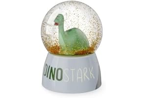 RUNGASSI Schneekugel Glitzerkugel Geschenk Themen: Tierwelt - Happy Birthday (Dino - 7003811)