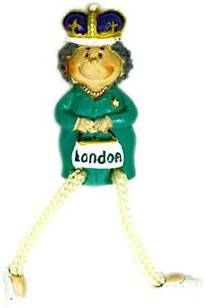 Fridge Magnet - H M Queen Elizabeth II Polyresin Fridge Magnet, British Royal Collectible