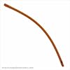 32 Fr 50 cm rubber closed-end rectal cannula with lateral openings