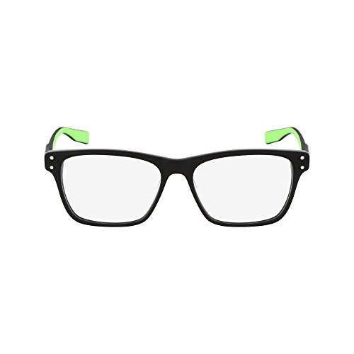 Preisvergleich Produktbild Nike Unisex-Erwachsene Brillengestelle 7230 015 52, Shiny Black / Flash Lime