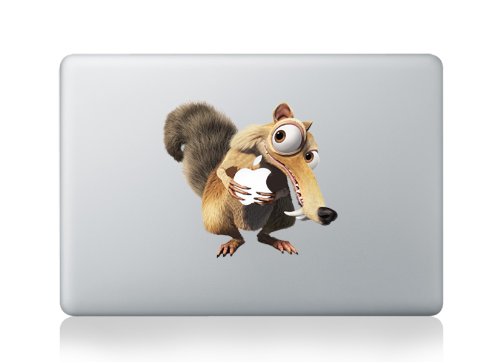 MacBook Decal Squirrel Sticker For MacBook Pro/Air 11" 13" 15" 17"