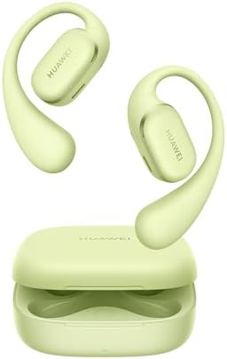 HUAWEI FreeArc Auricolari Open Ear, Auricolari Wireless Bluetooth, IP57, Fino a 28 ore, Cuffie Bluetooth Sport, iOS & Android & Windows, Loss Care, Verde