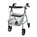 Produktbild Alu-Rollator RL-120 vario, PU Rückenst.,Korb, Sitz, silber, Rollatoren