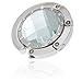 In Handbag Heaven Silver Glass Bling Compact Handbag Hook - Free P&P