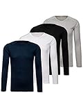 Entrega gratuita desde 70€ BOLF Hombre Camiseta de Manga Larga Just Play C10045 XXL [1A1]