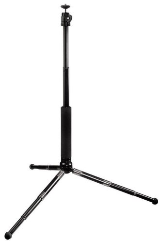 Tr  pied Perche Selfie DURAGADGET 2 en 1 extensible pour Ricoh Theta S  Canon Elph 360 HS  PowerShot ELPH 180 et 190 IS appareils photo num  riques compacts - pieds solides