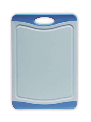 Excelsa Security Schneidebrett antibakteriell Kunststoff, Orange/Gelb/Grün/Blau, 20 x 14 x 1 cm - 5