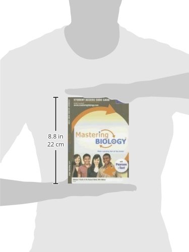 MasteringBiology with Pearson eText -- Standalone Access Card -- for Biology: A Guide to the Natural World (Mastering Biology (Access Codes))