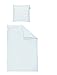Produktbild Irisette Mako Satin Bettwäsche 2 teilig Bettbezug 140 x 200 cm Kopfkissenbezug 70 x 90 cm Twist 317347-21 Sky