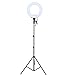 Produktbild GWJ-Ring-Licht, 14Inch 100W LED Dimmable Ring Licht, Einstellbare Farbtemperatur 3200K-5800K, Stand Telefon Halter, Hot Shoe Adapter Für Portrait Youtube Video, Vlog und Make-up