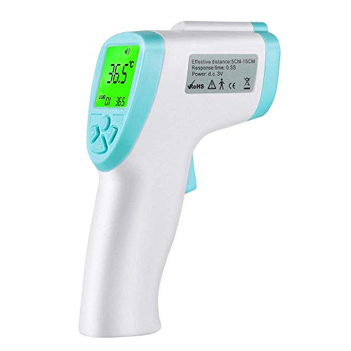 Preisvergleich Produktbild Stirn Thermometer Professionelle Digital Elektronische Medizinische Thermometer Infrarot Thermometer Fieber Thermometer (Color : -, Size : -)