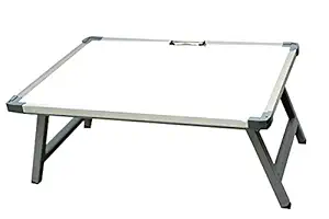 Kiyan Enterprise Foldable Laptop Study Writing Bed Breakfast Tray Table for Children with Whiteboard Paper Holding Clip